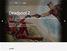 Tablet Screenshot of goodtoshow.com